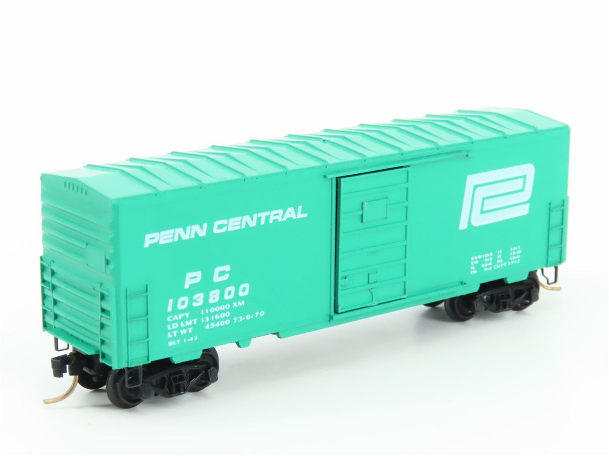 N Scale Kadee Micro-Trains MTL #24050 PC Penn Central 40&#39; Box Car #103800