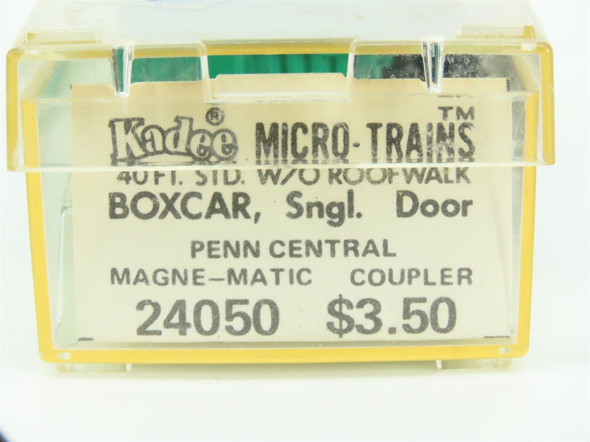N Scale Kadee Micro-Trains MTL #24050 PC Penn Central 40&#39; Box Car #103800
