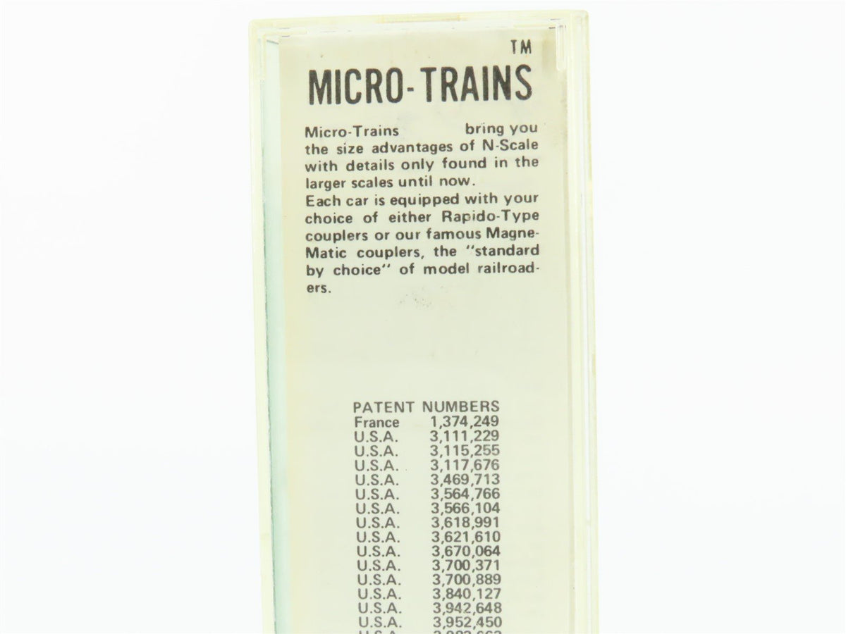 N Scale Kadee Micro-Trains MTL #24050 PC Penn Central 40&#39; Box Car #103800