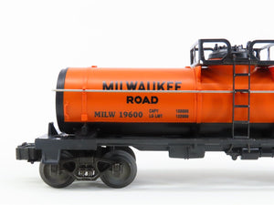 O Gauge 3-Rail Lionel 6-19600 MILW Milwaukee Road Single Dome Tank Car #19600