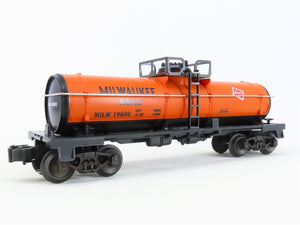 O Gauge 3-Rail Lionel 6-19600 MILW Milwaukee Road Single Dome Tank Car #19600