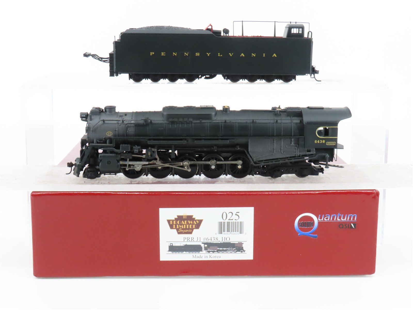 HO Broadway Limited BLI 025 PRR Pennsylvania 2-10-4 J1 Steam #6438 w/DCC & Sound