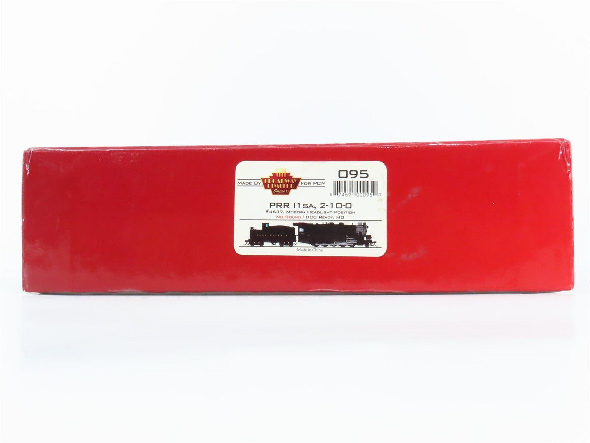 HO Broadway Limited BLI PCM 095 PRR 2-10-0 I1SA Steam #4637 w/ DCC &amp; Sound