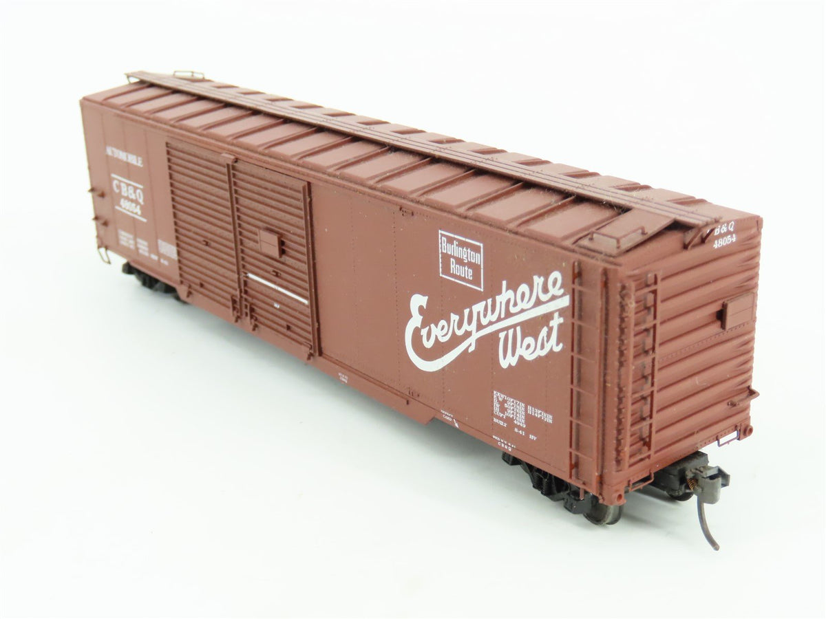 HO Scale Life-Like Proto 2000 CB&amp;Q &quot;Way of the Zephyrs&quot; 50&#39; Auto Box Car #48054