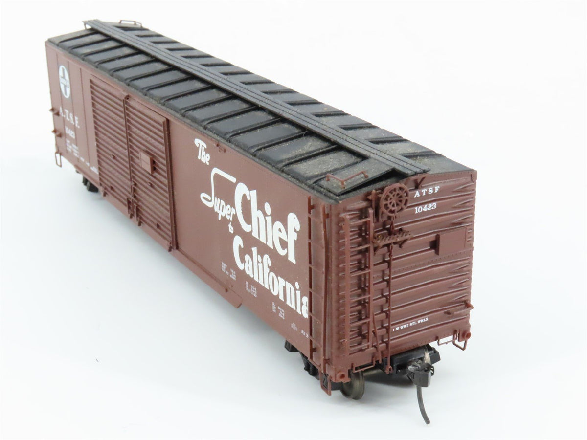 HO Life-Like Proto 2000 ATSF Santa Fe &quot;Super Chief California&quot; 50&#39; Boxcar #10423