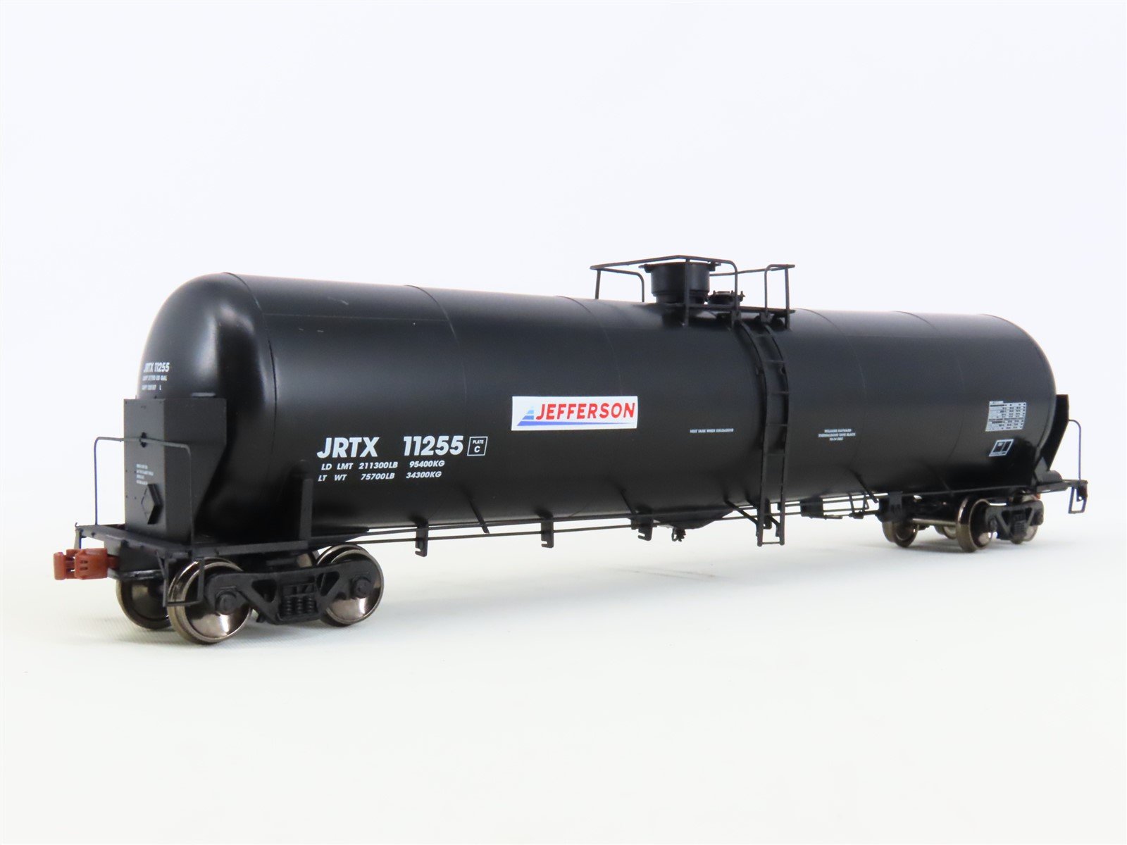 HO Scaletrains Operator SXT11531 JRTX Jefferson Crude Oil Tank Car #11255