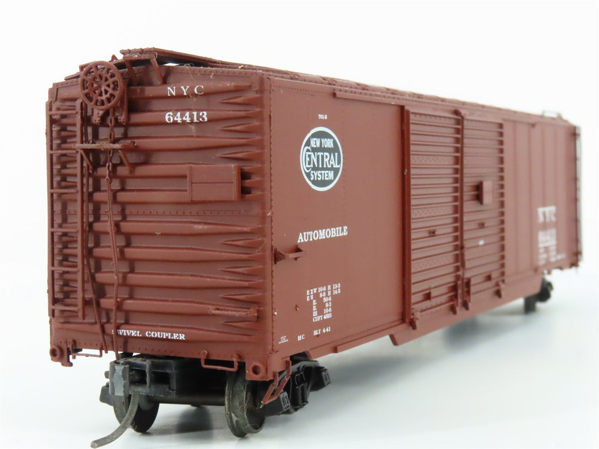 HO Scale Life-Like Proto 2000 NYC New York Central 50&#39; Auto Box Car #64413
