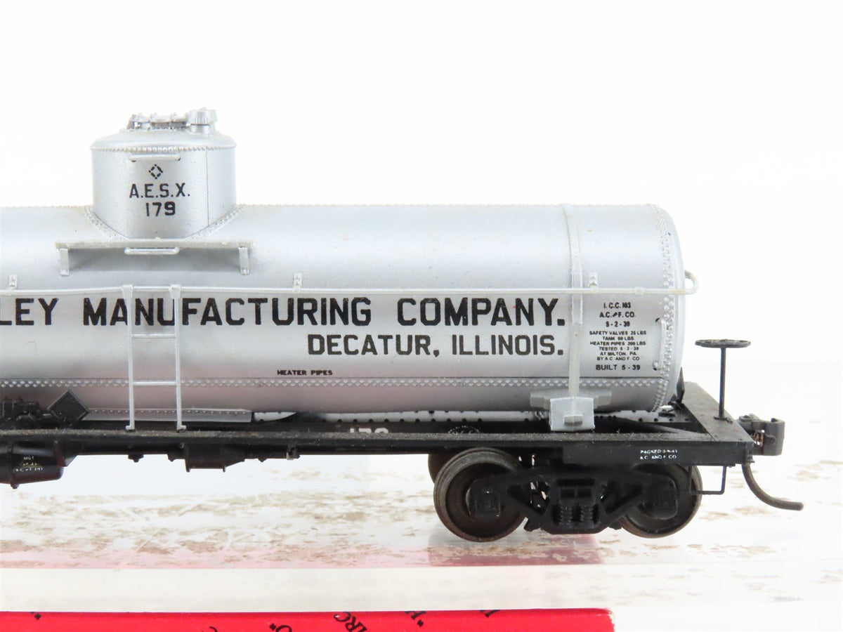 HO InterMountain 46311-04 AESX A.E Staley 8000 Gallon Single Dome Tank Car #179