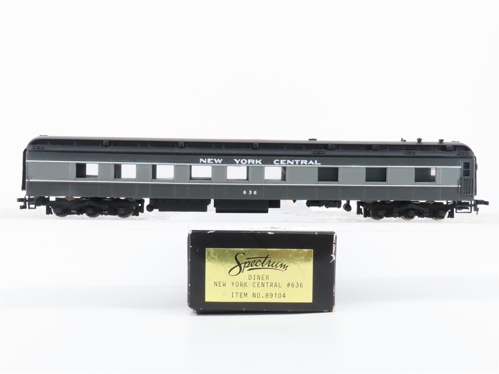 HO Scale Bachmann Spectrum 89104 NYC New York Central Diner Passenger #636