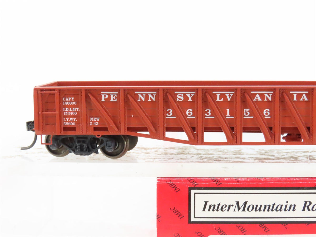 HO Scale InterMountain 452302-06 PRR Pennsylvania War Emergency Gondola #363156