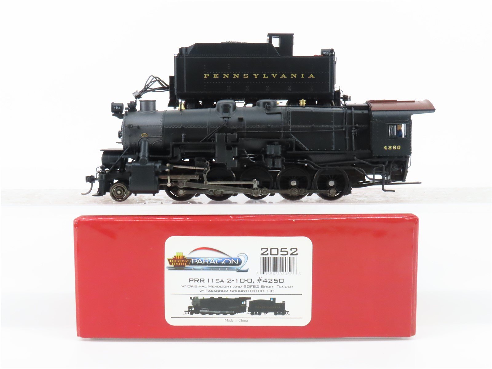 HO Broadway Limited BLI 2052 PRR Pennsylvania 2-10-0 I1sa Steam #4250 - Paragon2