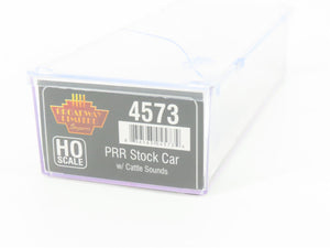 HO Broadway Limited BLI 4573 PRR Single Door Stock Car w/ Cattle Sounds #134300