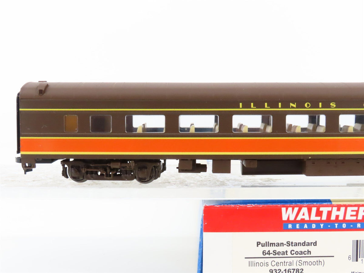 HO Scale Walthers 932-16782 IC Illinois Central Pullman 64-Seat Coach Passenger