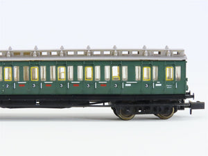 N Arnold 2931 Unlettered European 2nd/3rd Class Compartment Coach Passenger Car