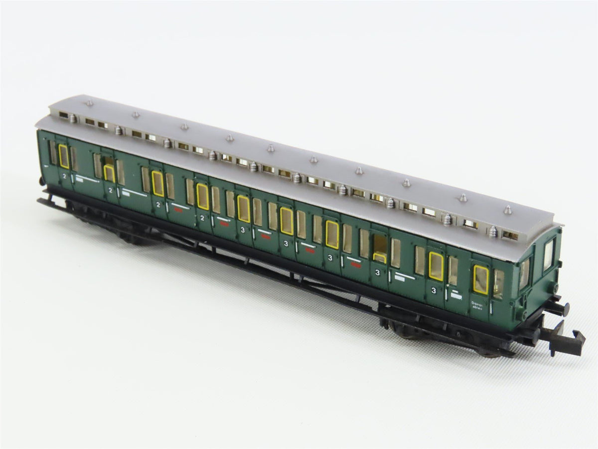 N Arnold 2931 Unlettered European 2nd/3rd Class Compartment Coach Passenger Car