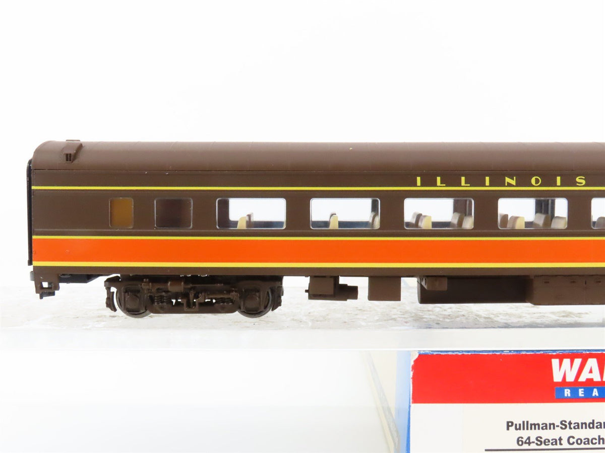 HO Scale Walthers 932-16782 IC Illinois Central Pullman 64-Seat Coach Passenger