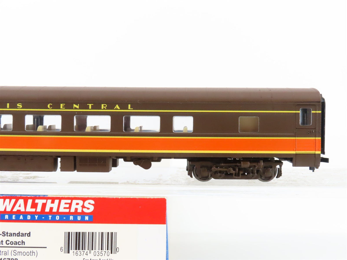 HO Scale Walthers 932-16782 IC Illinois Central Pullman 64-Seat Coach Passenger