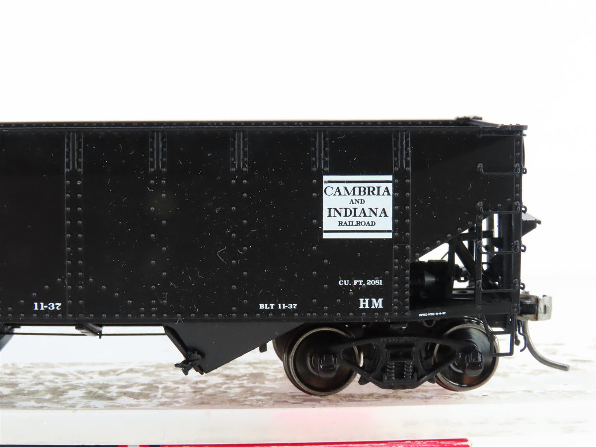 HO Scale InterMountain 47159-01 C&amp;I Cambria &amp; Indiana 2-Bay Open Hopper #4557