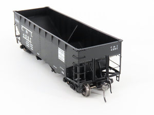 HO Scale InterMountain 47159-01 C&I Cambria & Indiana 2-Bay Open Hopper #4557