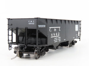 HO Scale InterMountain 47159-05 C&I Cambria & Indiana 2-Bay Open Hopper #4862