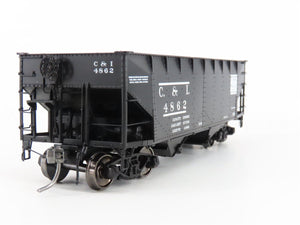 HO Scale InterMountain 47159-05 C&I Cambria & Indiana 2-Bay Open Hopper #4862