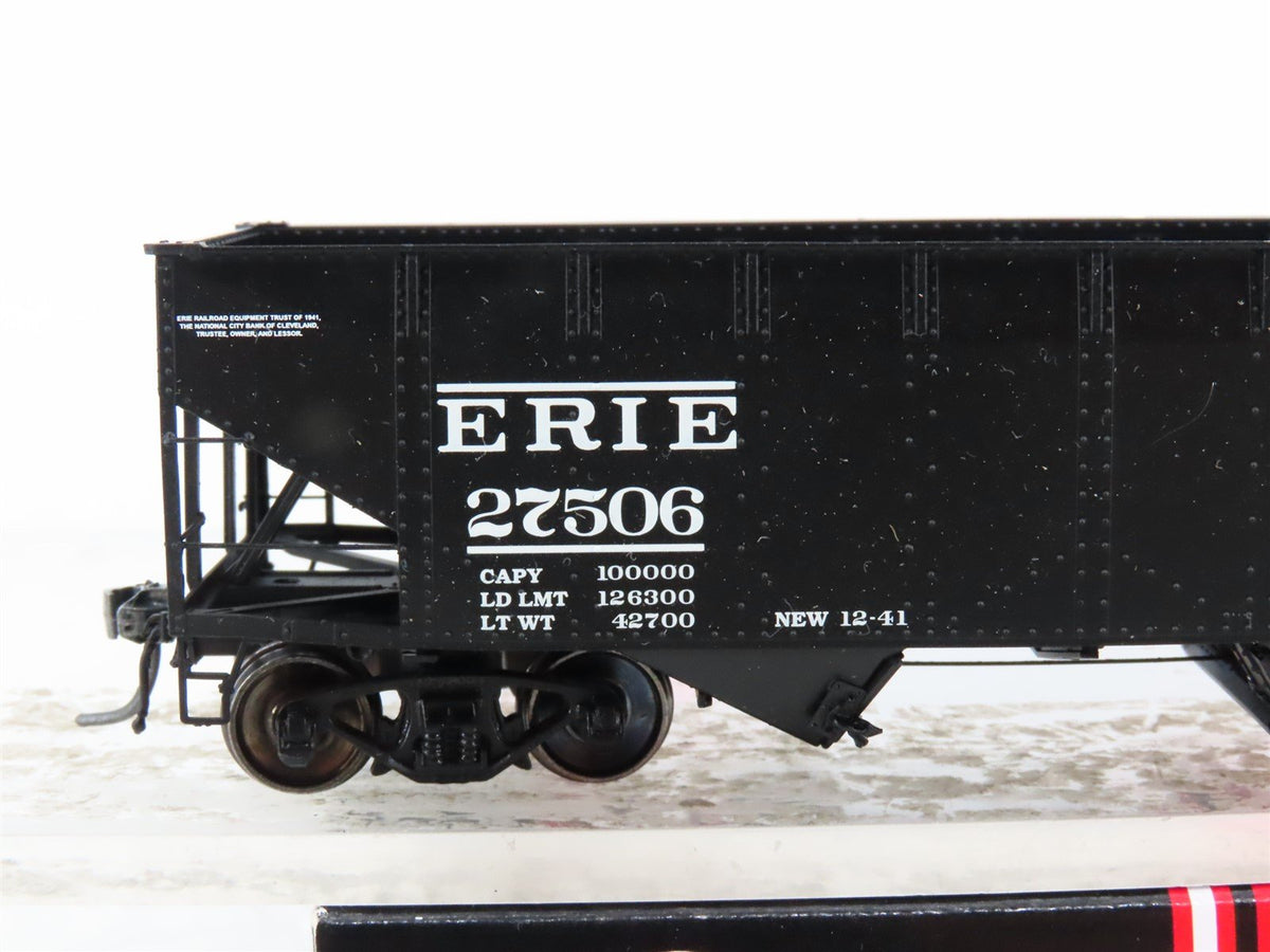 HO Scale InterMountain 47151-01 Erie 2-Bay Open Hopper #27506
