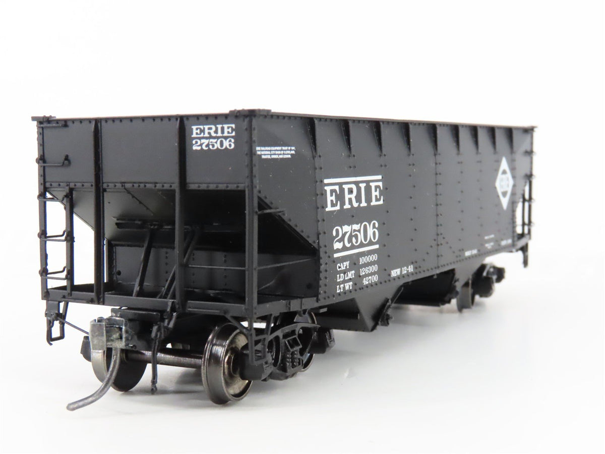 HO Scale InterMountain 47151-01 Erie 2-Bay Open Hopper #27506