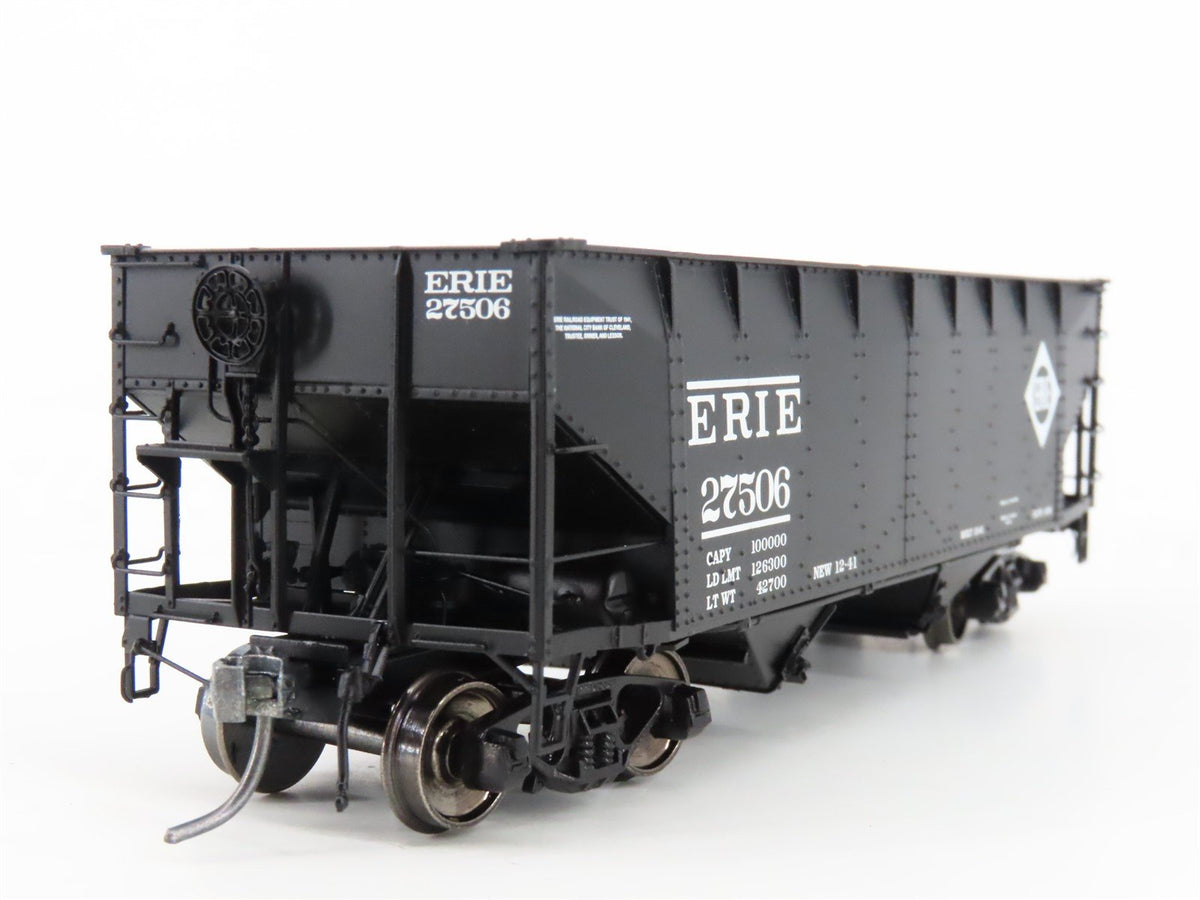 HO Scale InterMountain 47151-01 Erie 2-Bay Open Hopper #27506