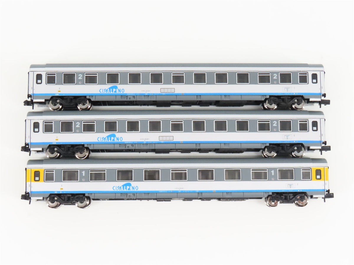 N Scale Arnold HN2325 Cisalpino Eurocity Electric Passenger 4-Piece Set