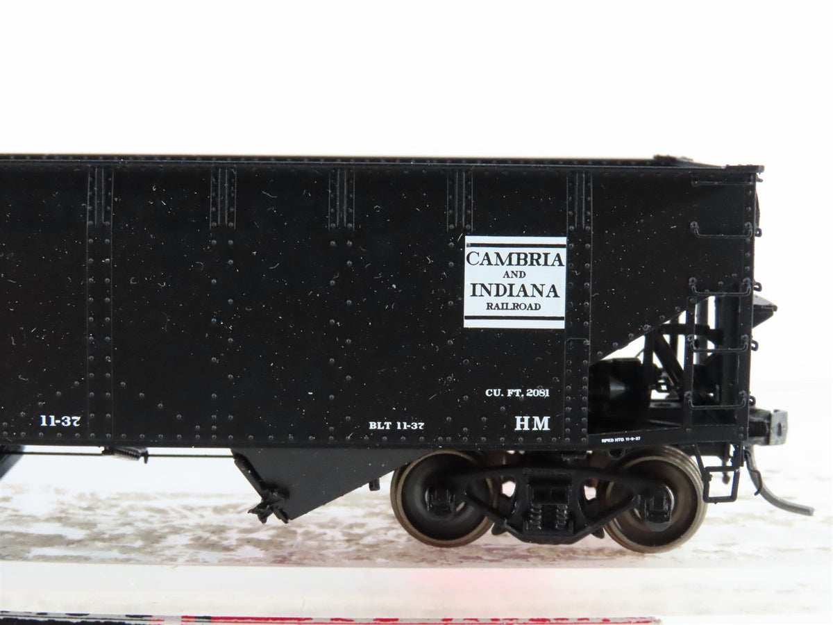 HO Scale InterMountain 47159-03 C&amp;I Cambria &amp; Indiana 2-Bay Open Hopper #4693