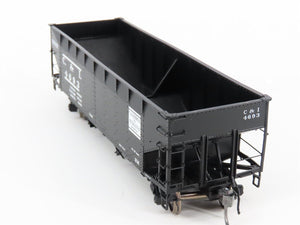 HO Scale InterMountain 47159-03 C&I Cambria & Indiana 2-Bay Open Hopper #4693