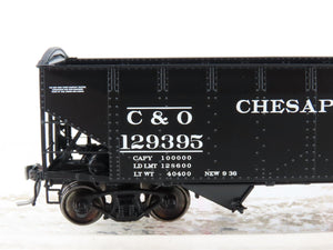 HO Scale InterMountain 47160-06 C&O Chesapeake & Ohio 2-Bay Open Hopper #129395