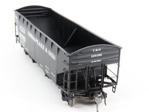 HO Scale InterMountain 47160-06 C&O Chesapeake & Ohio 2-Bay Open Hopper #129395