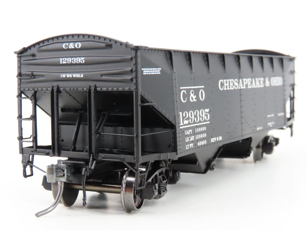HO Scale InterMountain 47160-06 C&amp;O Chesapeake &amp; Ohio 2-Bay Open Hopper #129395