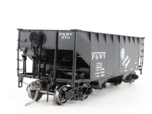 HO InterMountain 47165-06 P&WV Pittsburg & West Virginia 2-Bay Open Hopper #570
