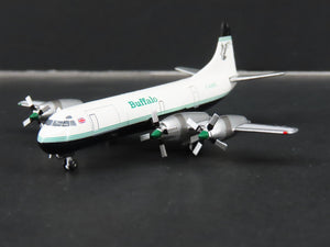 1:400 AeroClassics AC411125 Die-Cast Buffalo Lockheed L-188 Airliner C-GXFC
