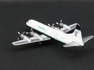 1:400 AeroClassics AC411125 Die-Cast Buffalo Lockheed L-188 Airliner C-GXFC