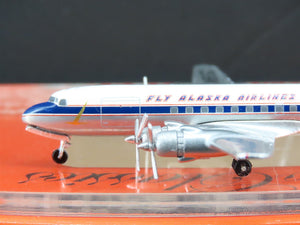 1:400 AeroClassics AC419955 Die-Cast Fly Alaska Douglas DC-6 Airliner N6119C