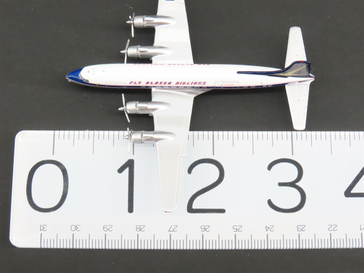 1:400 AeroClassics AC419955 Die-Cast Fly Alaska Douglas DC-6 Airliner N6119C