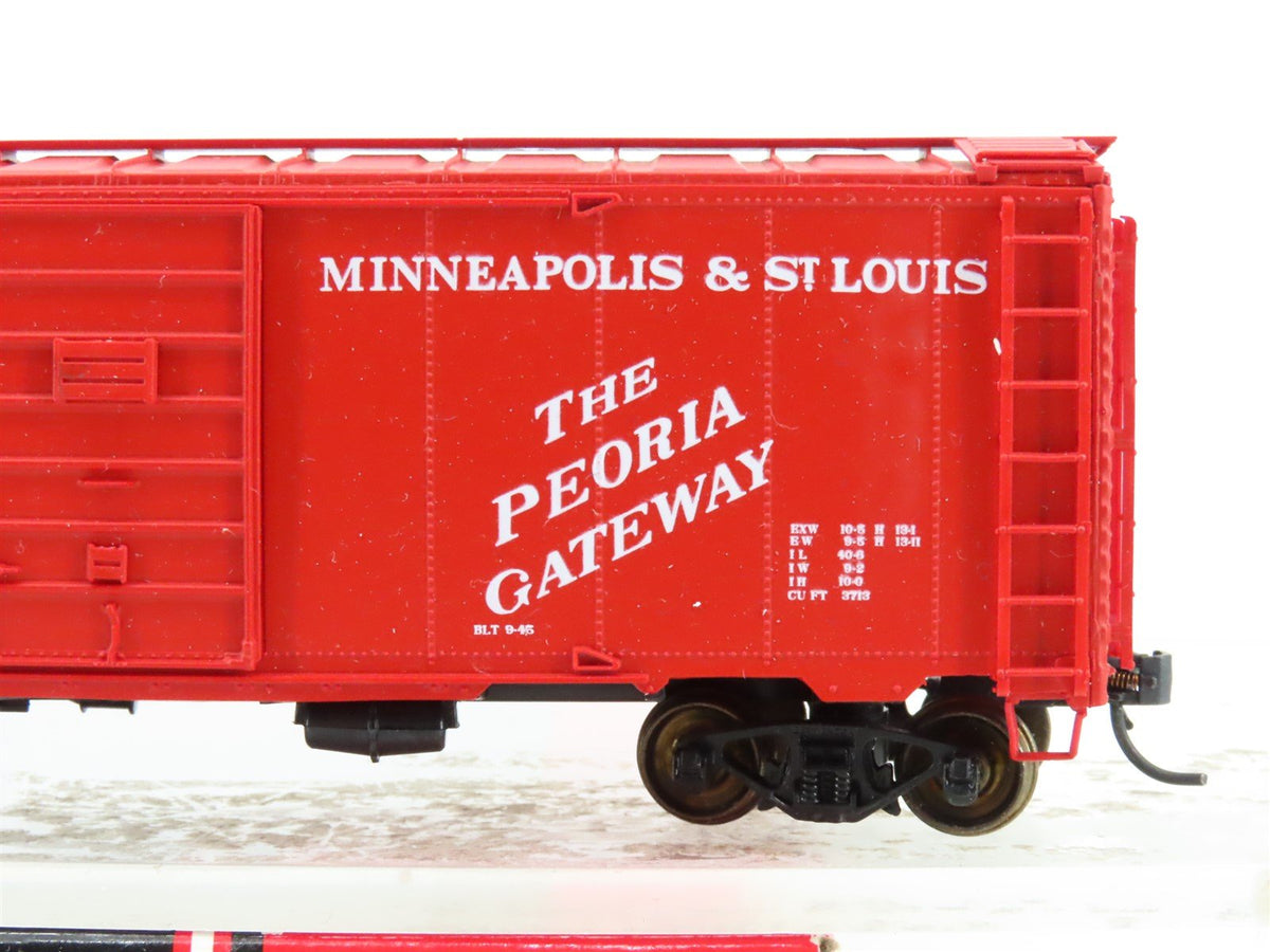 HO InterMountain 45752-02 M&amp;StL Minneapolis &amp; St Louis AAR 40&#39; Box Car #54618