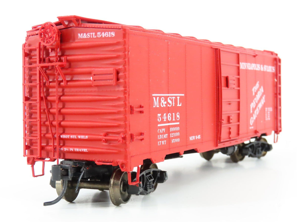 HO InterMountain 45752-02 M&amp;StL Minneapolis &amp; St Louis AAR 40&#39; Box Car #54618