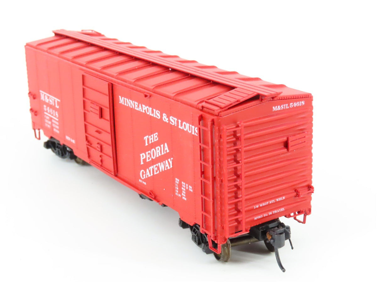 HO InterMountain 45752-02 M&amp;StL Minneapolis &amp; St Louis AAR 40&#39; Box Car #54618