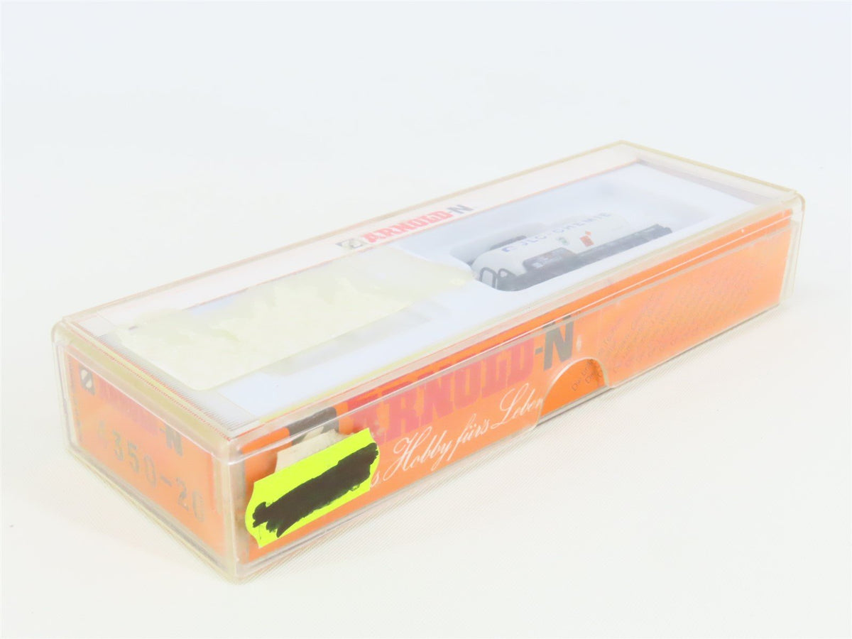 N Scale Arnold 4350-20 OBB Austrian &quot;JLC-CHEMIE&quot; Short Tank Car #416-1P