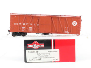 HO Scale InterMountain 452601-14 PRR Pennsylvania Single Sheathed Boxcar #566054