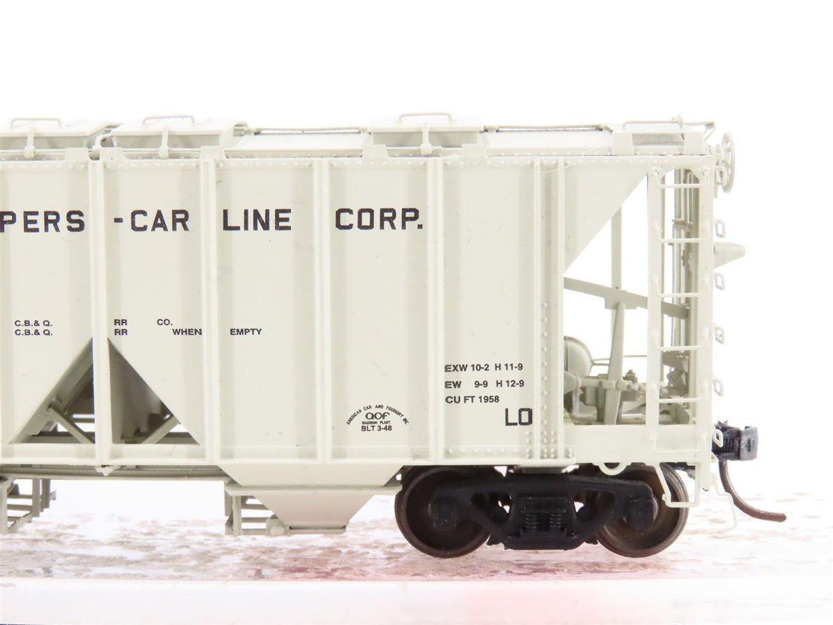 HO Scale InterMountain 48605-03 SHPX Shippers Car Line Corp. 2-Bay Hopper #25585