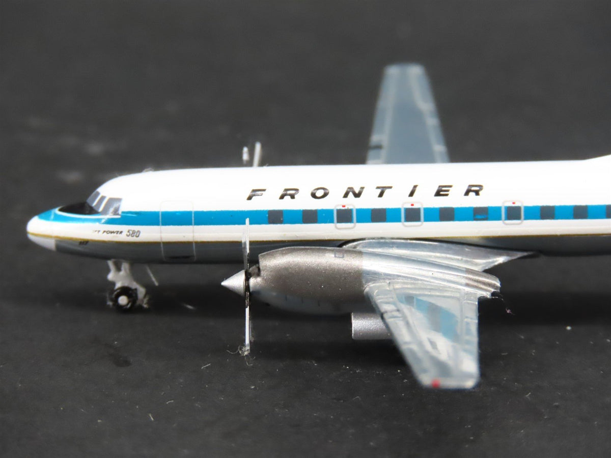 1:400 Gemini Jets GJFFT1263 Die-Cast Frontier Convair CV-580 Airliner N73117