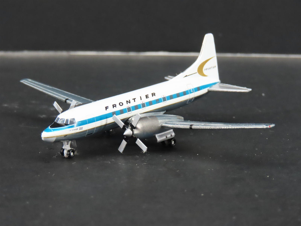 1:400 Gemini Jets GJFFT1263 Die-Cast Frontier Convair CV-580 Airliner N73117