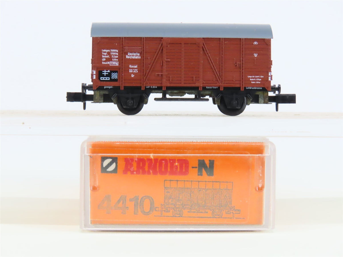 N Scale Arnold 4410 DR German Type Gr Box Car #88 325