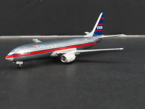 1:400 Gemini Jets GJUSA458 Die-Cast US Air Boeing 737-4B7 Airliner N785AU
