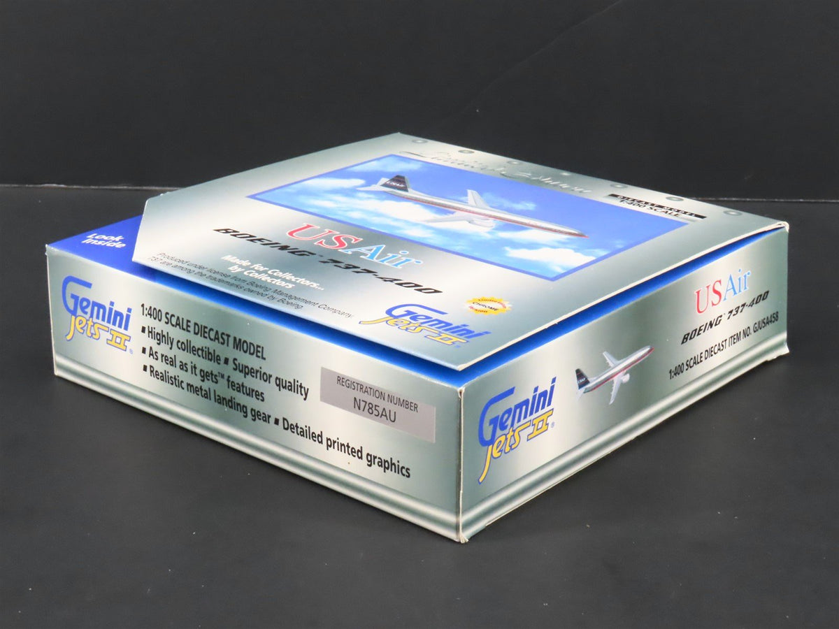 1:400 Gemini Jets GJUSA458 Die-Cast US Air Boeing 737-4B7 Airliner N785AU